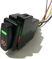 Car Front Fog Light Switch 12V LED Fog Control ON-Off Button Fit for Renault Megane 2 2002 Vision Espace Master Trafic Duster Sandro