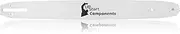 UpStart Components Replacement 18" Single Rivet Chainsaw Guide Bar for Echo CS-400 Chainsaw (18" Length, 3/8" Pitch, 0.050" Gauge, 62 Drive Links, 7 Sprocket Nose Tooth)