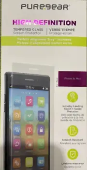 Puregear Screen Protector For Apple iPhone 11 Pro Max/XS Max Tempered Glass