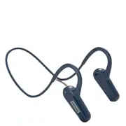 XE06 Bluetooth Wireless Headphones IPX7 Waterproof Headset With Dual Mic Neckband Earphone For Sports Run Fitness Yoga - Blue