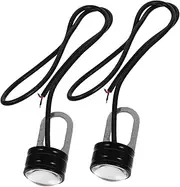 BESTOYARD 2pcs LED Flashing Light for Motorcycle Durable Handlebar LED Lamp with High Performance Long Lifespan Weather Resistant Comfortable Light for Enhanced Visibility