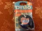 Dymo Plastic Labels Refills Letra Tag LT 1/2 “ X 13’ NEW PACK OF TWO10697