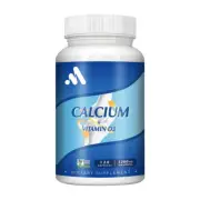 Calcium + Vitamin D3 Capsules - Bone Health Boost, Immune Support, Supplement