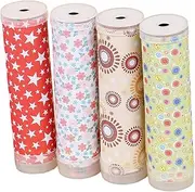GARVALON DIY Kaleidoscope Kit 4PCS Craft Materials Bags for Boys and Girls Kit DIY Making Supplies