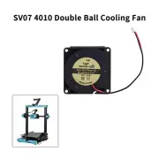 3D Printer Set 4010 24V Dual Ball Printing Cooling Fan 11100 RPM for SV07