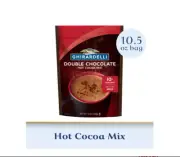 Ghirardelli Double Chocolate Premium Hot Cocoa Mix, Holiday Drink Powder 10.5 oz
