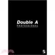 【Double A】B5/18K膠裝筆記本-辦公室系列 黑牛皮