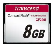 8GB Transcend Industrial Temperature Range CF220I 220X Ultra CompactFlash (SLC)