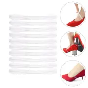 5 Pairs Elastic Transparent Shoelaces for High-heels Anti-loose Design