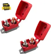 2 PCS DC 12V-24V Automatic Reset Circuit Breaker, Automotive Reset Breaker with