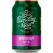 Sunday Road Cryotherapy Hazy IPA Can 375mL