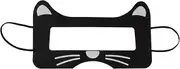 GEEKRIA Pack of 50 VR Cartoon Disposable VR Headset Mask, Hygienic VR Eye Cover Mask, VR Headset Cover Mask, Universal Mask for VR, Compatible with Headset for Adults (Black Cat)