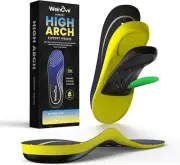Plantillas ortopédicas con soporte de arco alto - Fascitis plantar Welnove
