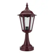 Chester Pillar Light Burgundy Aluminium - 14986