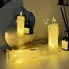 LED Simulation Candle Light LR44 Battery Desktop Decorative Light Friend Gifts