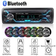 Bluetooth Vintage Car FM Radio MP3 Player USB Classic Stereo Audio Receiver AUX