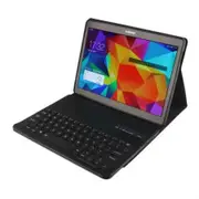 Removable Bluetooth Keyboard PU Leather Case for Samsung Galaxy Tab 10.5 T800 - Black