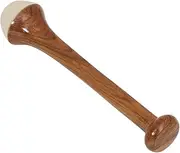 Mini kansa Wand for face Massager with Wooden Handle (Natural)