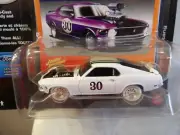 WHITE LIGHTNING 1970 FORD MUSTANG 2006 JOHNNY LIGHTNING THE SPOILERS 1:64