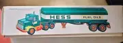 Hess Gasoline Fuel Oil Tanker w/Box Vintage