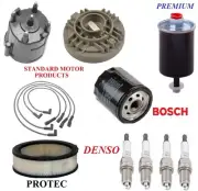 Tune Up Kit Filters Cap Spark Plugs Wire For CHEVROLET CAMARO L4 2.5L 1983