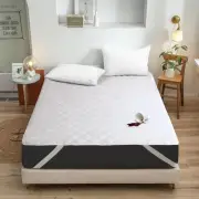 Waterproof Quilted Mattress Protector - Breathable Mattress Protector King Si...