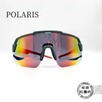 POLARIS運動太陽眼鏡/PS81968SR (灰框)/可配度數鏡片兩用眼鏡/偏光太陽眼鏡/明美鐘錶眼鏡