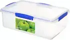 Sistema Large Food Storage Container 236oz Clear/Blue