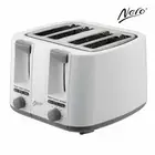 Nero 4 Slice Toaster White | Bnb Supplies
