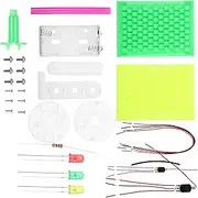 ERINGOGO Educational Toy for Kids DIY Traffic Light Toy Simulation Traffic Light Model Random Color