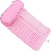 Vaguelly Portable Makeup Brush Holder Case Multifunctional Cosmetic Brush Bag for Travel Home Use Lightweight Organizer Present for Friends