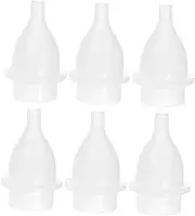 ERINGOGO Electric Nose Sucker Tips for Baby 6pcs Silicone Nose Sucker Kit Reusable for Infants Toddlers and Toddlers Nasal