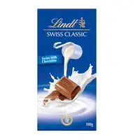 在飛比找家樂福線上購物網優惠-瑞士蓮經典牛奶巧克力100g