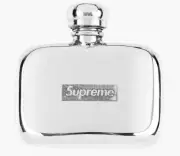 FW20 Supreme Pewter Mini Flask Silver Sealed accessories