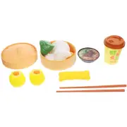 2 Set Toy Kitchen Pretend Play Steamer Children's Holiday Toys Toddler