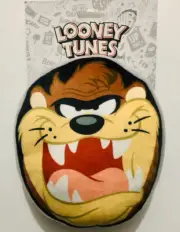 TAZ GROWLING DOG TOY LICENSED LOONEY TUNES PLUSH FACE w/ SQUEAKER