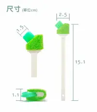 在飛比找樂天市場購物網優惠-小溝槽清潔刷組 縫隙清潔刷 保溫杯清潔刷 (2入) 鍵盤刷 