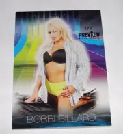 2016 Benchwarmer BOBBI BILLARD Dreamgirls #14 Preview Purple Foil/2 Playboy WOW