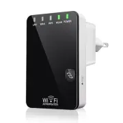 300Mbps WiFi Extender Signal Booster, Cover Up to 4500 Sq.ft & 45 Devices, Wi...