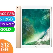 Apple iPad PRO 2 12.9" Wifi (512GB, Gold) - Grade (Excellent)