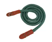High Quality Soft Comfortable Pure Cotton Ergonomic Universal Mirrorless Camera Neck Shoulder Strapgreen