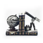 Vintage Decorative Bookends,Telescope and Armillary Spheres Space Decorative ...