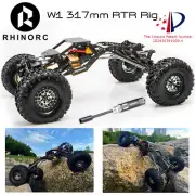 RhinoRC W1 Chassis 317mm 1/10 Shafty Crawler Rig VE40A ESC S12 Brushless RTR