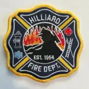 Fire Department patch, Hilliard, OH