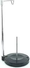 Universal Single Cone and Spool Adjustable Thread Stand for Sewing and Embroidery Machines - Upgraded Design - Supports King and Mini-King Cones