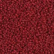 Dyed Opaque Maroon Miyuki Seed Beads 11/0 (11-91464-TB)