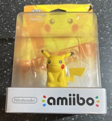 Pikachu Amiibo NEW Super Smash Bros. Series Figure Switch 3DS Pokemon Nintendo