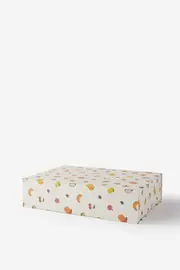 [Typo] Typo - Magnetic Flat Pack Box Large - Fruit salad ecru SOLID FRUIT SALAD ECRU