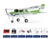 FMS 1220mm Ranger RTF Green WReflex V3 Mode 2 RC PlaneFMS Models