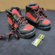 Asolo Skyriser Sneaker AS-502T Red on Black Child Size 7